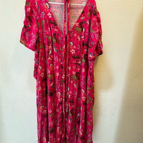 Torrid Animal Print Pink Dress - Picture 3 of 5